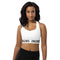 Longline sports bra