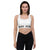 Longline sports bra