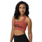 Longline sports bra