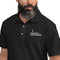 Embroidered Polo Shirt - Too Blessed 2 Be Stressed 